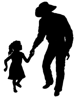 grandpa and daughter